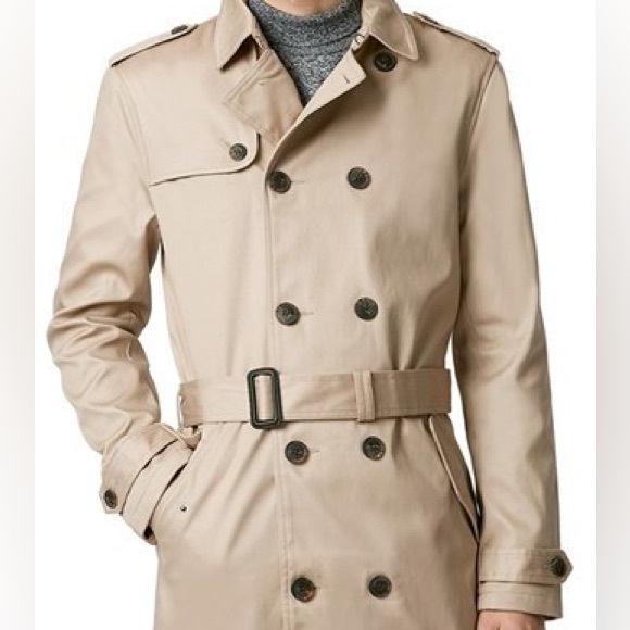 Topman Other - Topman Double Breasted Trench Coat